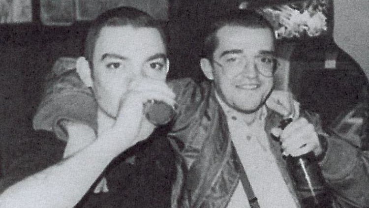 François i Quique Gallart, de Skatalà. Del llibre \'Hartos de todo, historia oral del punk en la ciudad de Barcelona, 1979-1987\', escrit per Jordi Llansamà i editat per Bcore