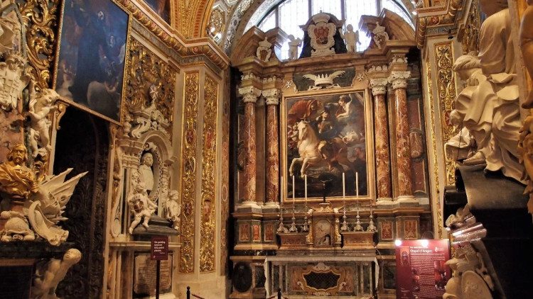 Capella de la Corona d'Aragó en la Valleta.