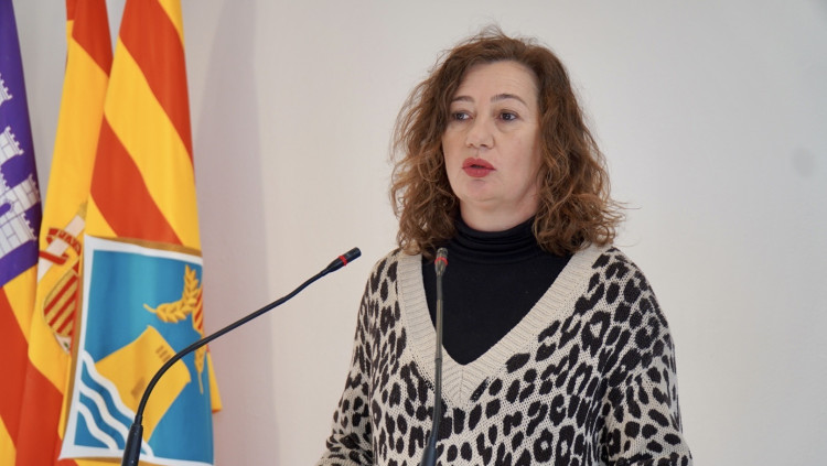 La presidenta balear, Francina Armengol. Europa Press