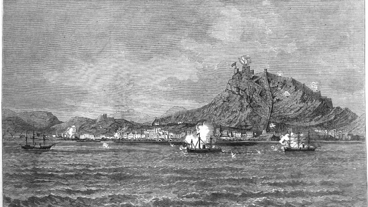 Bombardeig dels cantonalistes cartaginesos contra Alacant en 1873