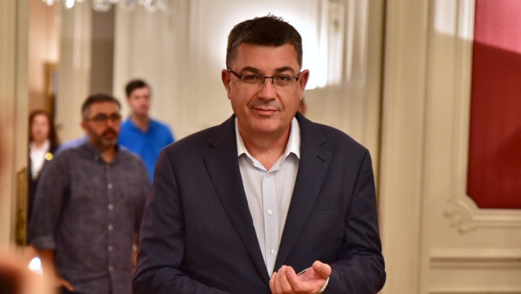El president de les Corts valencianes, Enric Morera