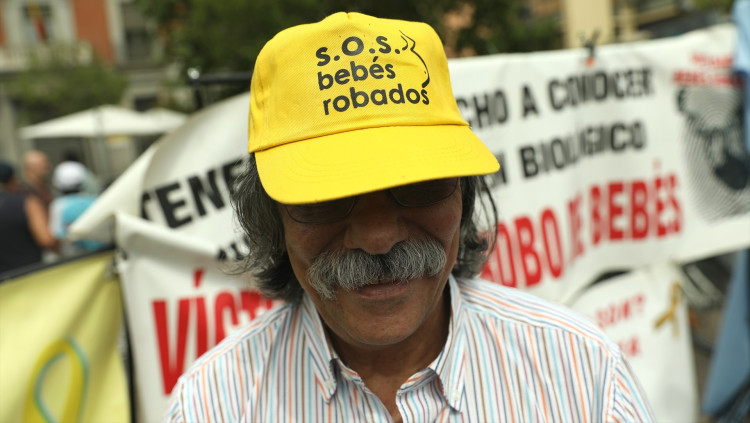 Protesta per demanar justícia amb els casos de nadons robats| Europa Press