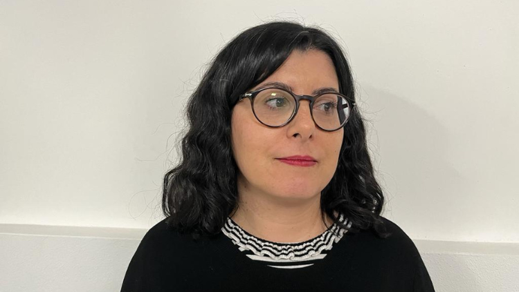Irene Coghene, delegada de Plataforma per la Llengua a l'Alguer