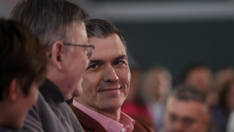 Els presidents Pedro Sánchez i Ximo Puig. Europa Press