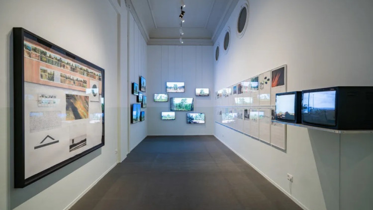 Art Larson. Exposició L'ombra del pixapins