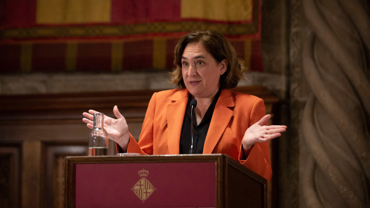 L'alcaldessa de Barcelona, Ada Colau. Europa Press