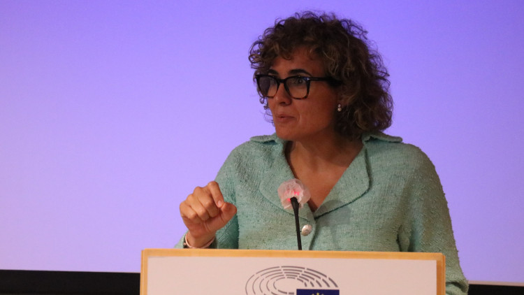 L'eurodiputada del PP Dolors Montserrat. Agència Catalana de Notícies