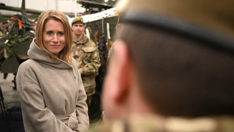 Kaja Kallas, primera ministra d'Estònia. Der Spiegel