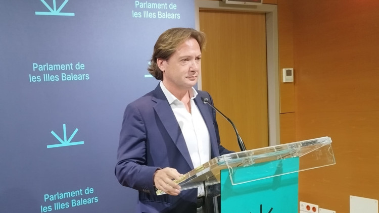 El líder de Vox a les Illes Balears, Jorge Campos. Europa Press