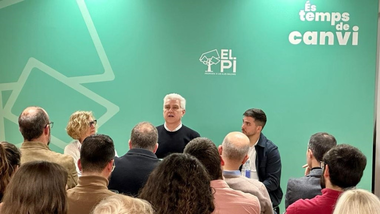 Josep Melià, candidat del PI al Govern balear. Europa Press