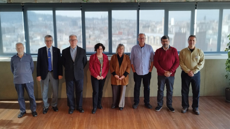 Representants de l'Aliança per a la Presència del Digital del Català