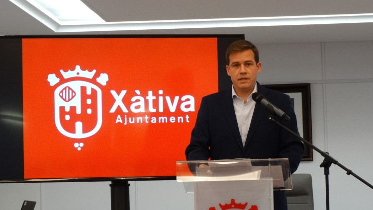 L’alcalde socialista de Xàtiva, Roger Cerdà, té tots els números per continuar al capdavant de l’Ajuntament després dels comicis del 28 de maig. Europa Press