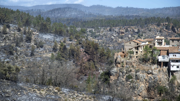 Incendi a l'Alt Millars. Europa Press