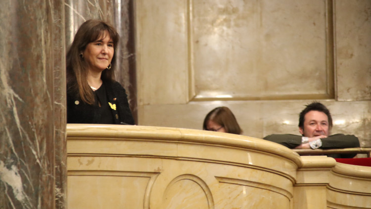 Laura Borràs. Agència Catalana de Notícies