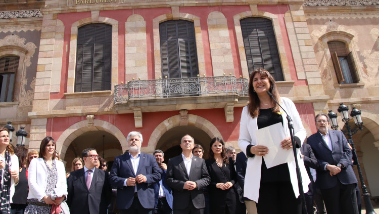 Laura Borràs. Agència Catalana de Notícies