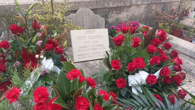 Placa d'homenatge a les víctimes del franquisme a les Illes. Europa Press
