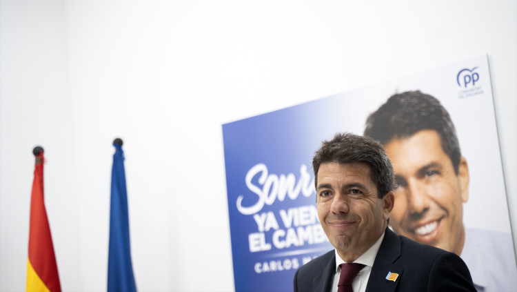 El presidenciable valencià del PP, Carlos Mazón| Europa Press/Jorge Gil