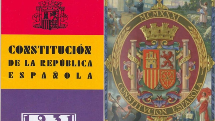 República espanyola, espanyolíssimament espanyola, la seva Constitució la definia com a "Estado integral", centralista, i proclamava que "El castellano es la lengua oficial de la República".