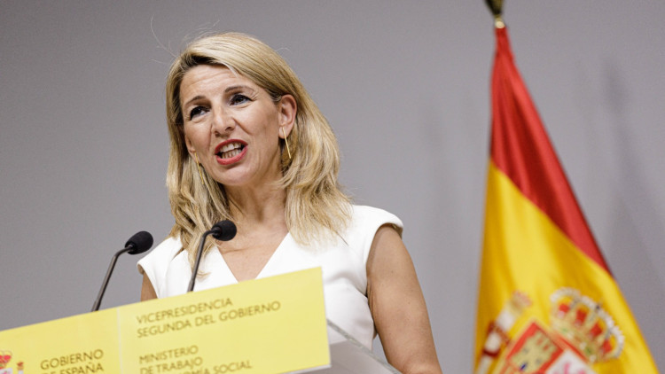 Yolanda Díaz. Europa Press