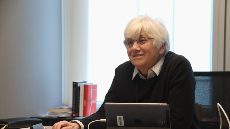 Clara Ponsatí. Agència Catalana de Notícies