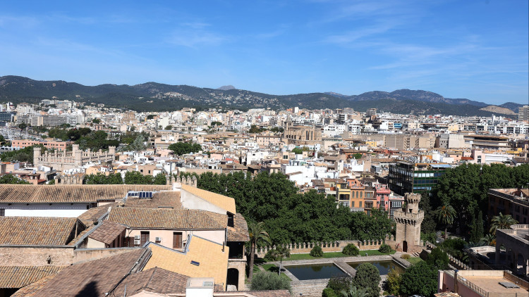 Vistes de Palma des de la Catedral. Europa Press
