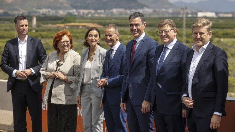 La decisió de Volkswagen d’instal·lar la seua gigafactoria a Sagunt ha estat la millor notícia econòmica per al Botànic aquesta legislatura.. Europa Press