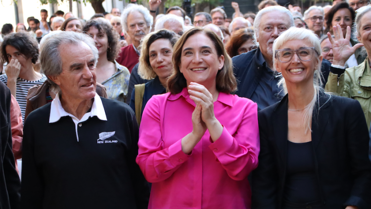 Personalitats que donen suport a Ada Colau. ACN