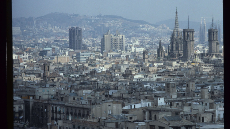 Barcelona als anys vuitanta. Arxiu EL TEMPS