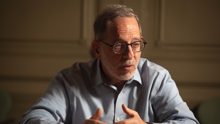 L'historiador palestí Rashid Khalidi a l'IEMed. Jordi Play