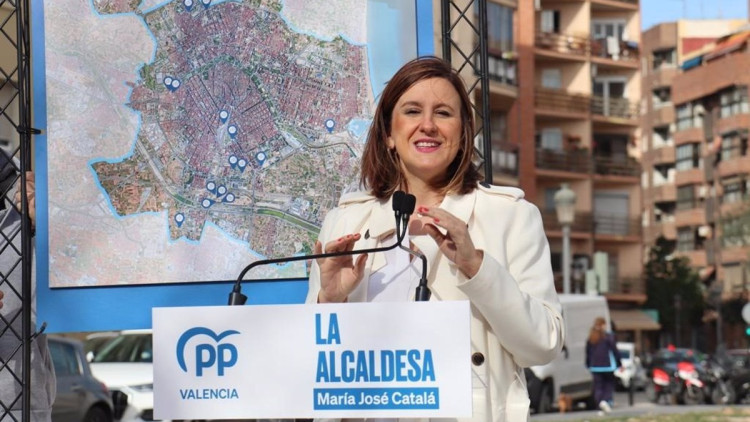 L'alcaldable del PP a València, María José Català| Europa Press
