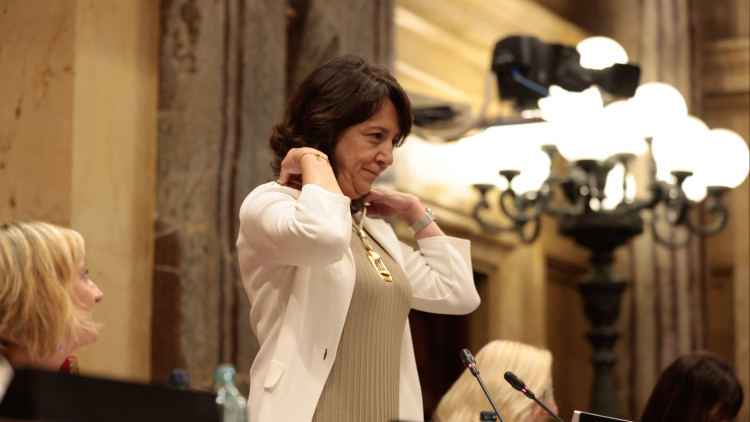 Anna Erra, nova presidenta del Parlament de Catalunya. Europa Press
