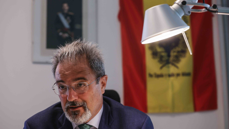 El candidat de Vox a les eleccions valencianes, Carlos Flores Juberías, probable vicepresident del Govern valencià.. Europa Press