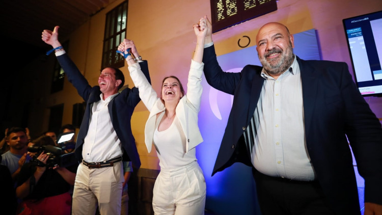 Jaime Martínez Llabrés, del PP, investit alcalde de Palma. Europa Press