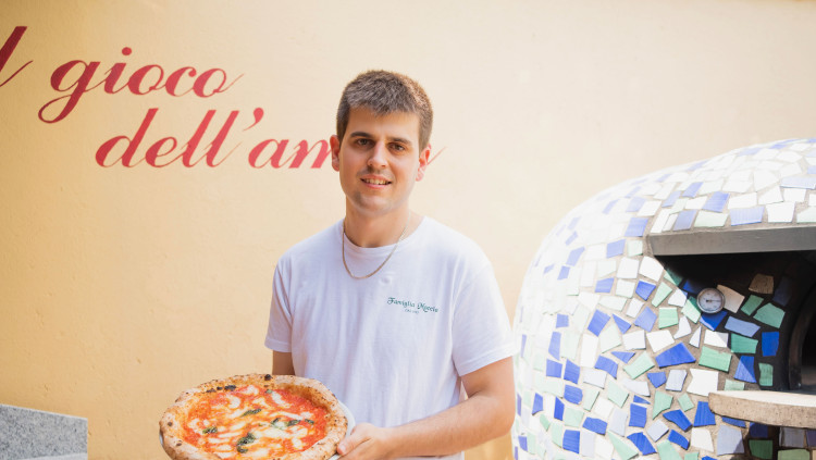 Eric Ayala 'Pizzaiolo'. Víctor Parra
