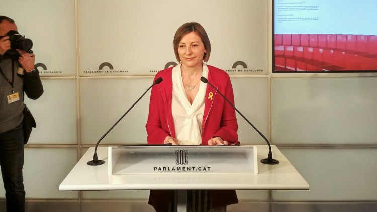 Carme Forcadell. XAVIER PUIG
