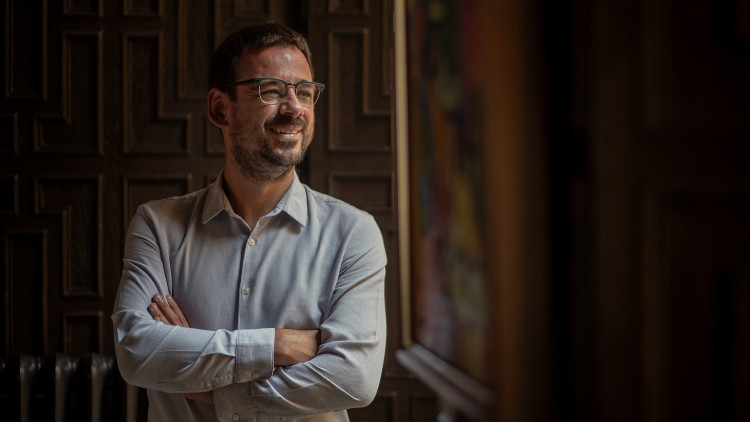 Lluc Salellas, nou alcalde de Girona amb la CUP. Carles Palacio