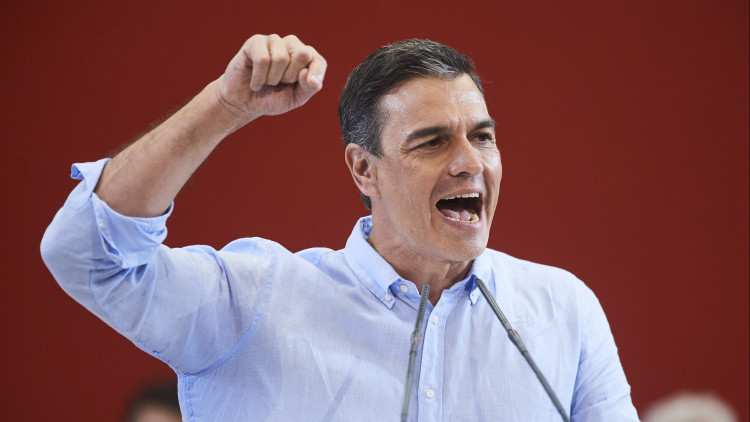 El president del Govern espanyol, Pedro Sánchez. Europa Press