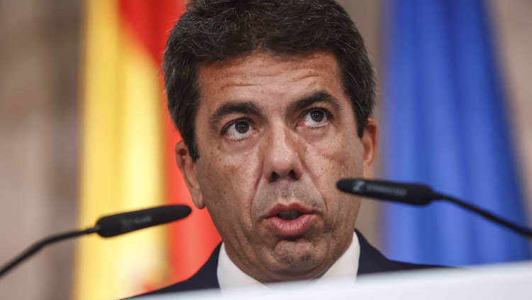 El nou president valencià, Carlos Mazón, comunica la composició del seu primer gabinet, aquest dimecres, 19 de juliol.. Europa Press