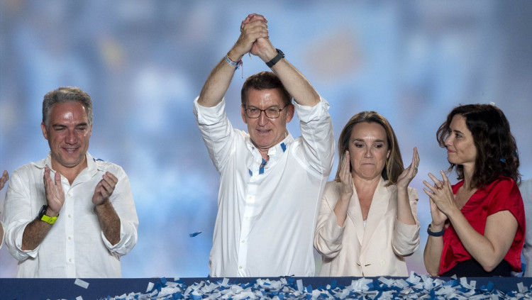 L'alegria limitada del PP al balcó de Gènova| Europa Press