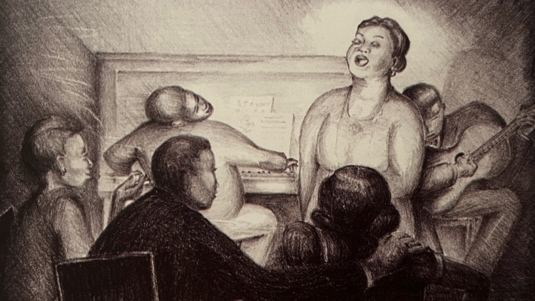 Nightclub Singer (1938) de Louise E. Jefferson. Metropolitan Museum of Art