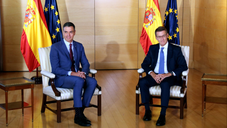 Pedro Sánchez i Alberto Núñez Feijóo