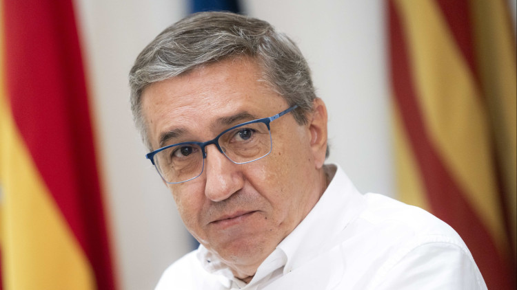 El conseller valencià d'Educació, José Antonio Rovira. Europa Press