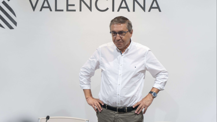 El conseller valencià d'Educació, José Antonio Rovira. Europa Press