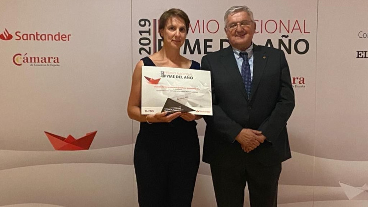 La nova directora general d'Agricultura de Vox, Letícia Sanchiz| Grupo Sanchiz