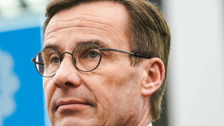 El primer ministre suec Ulf Kristersson