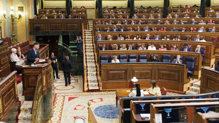 Gabriel Rufián intervé en català al Congrés dels Diputats| Europa Press