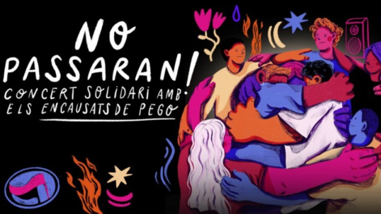 Cartell del concert pels 14 de Pego