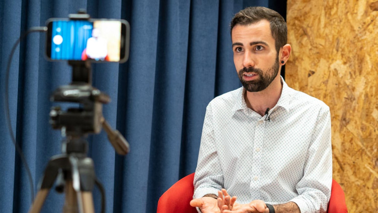 Ton Mansilla, advocat d'Irídia. cedida