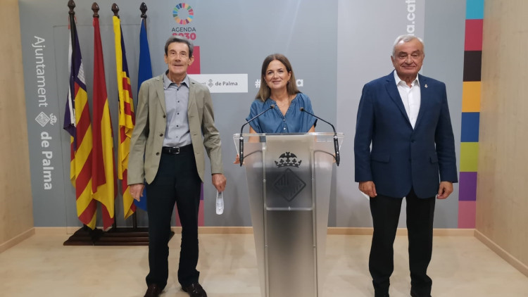 Membres de Vox a l'Ajuntament de Palma. Europa Press