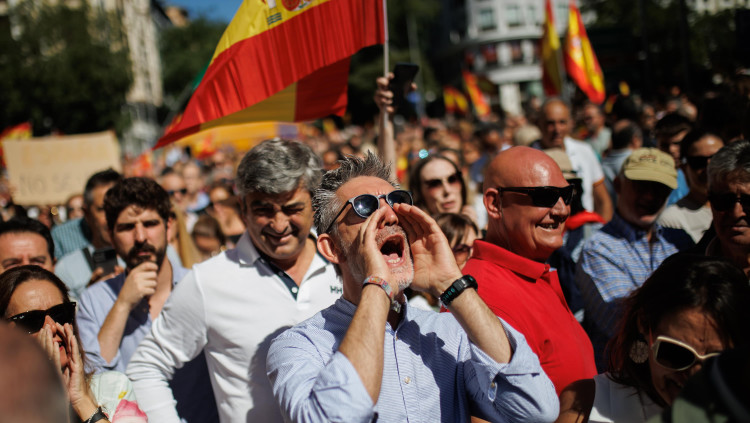 L’acte del PP del passat 24 de setembre a Madrid fou l’inici de la que serà probablement una molt dura oposició al Govern de Sánchez.. Europa Press